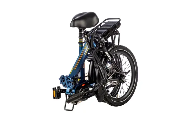Lacros Scamper S600 blauw opvouwbare e-bike
