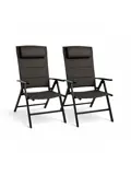 Luma Verstelbare Aluminium Tuinstoelen 2x