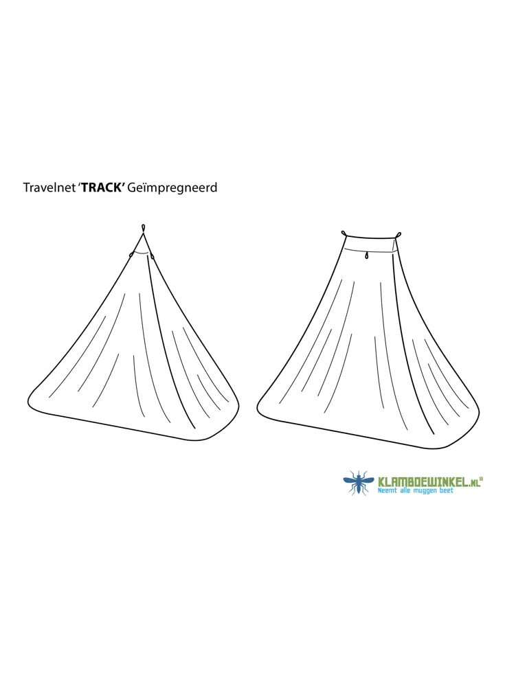 Travelnet reisklamboe TRACK I geïmpregneerd