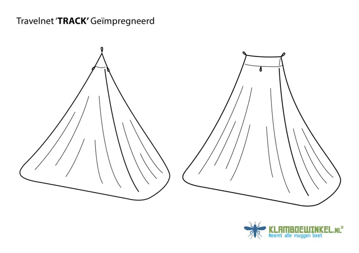 Travelnet reisklamboe TRACK I geïmpregneerd