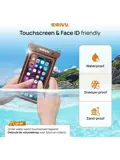 Waterdicht Telefoonhoesje - 6.8" Bruin - Drijvend