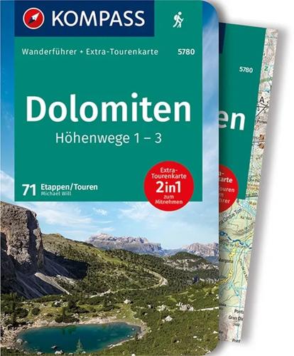 Wandelgids WF 5780 Dolomiten-Höhenwege 1-