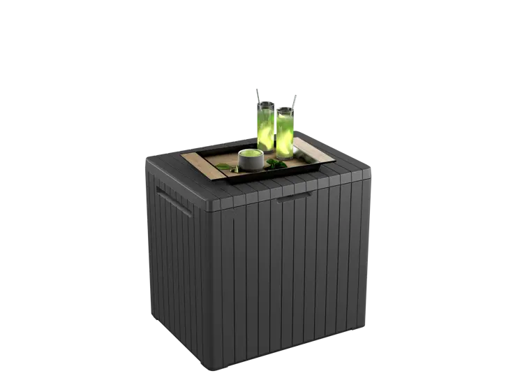 Keter City Opbergbox 113L - Antraciet