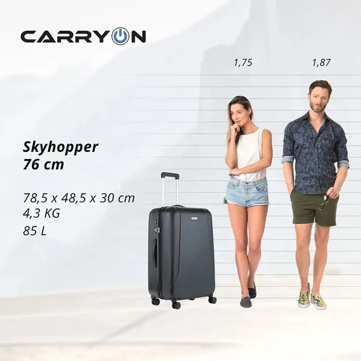 CarryOn Skyhopper 78cm koffer 85 L