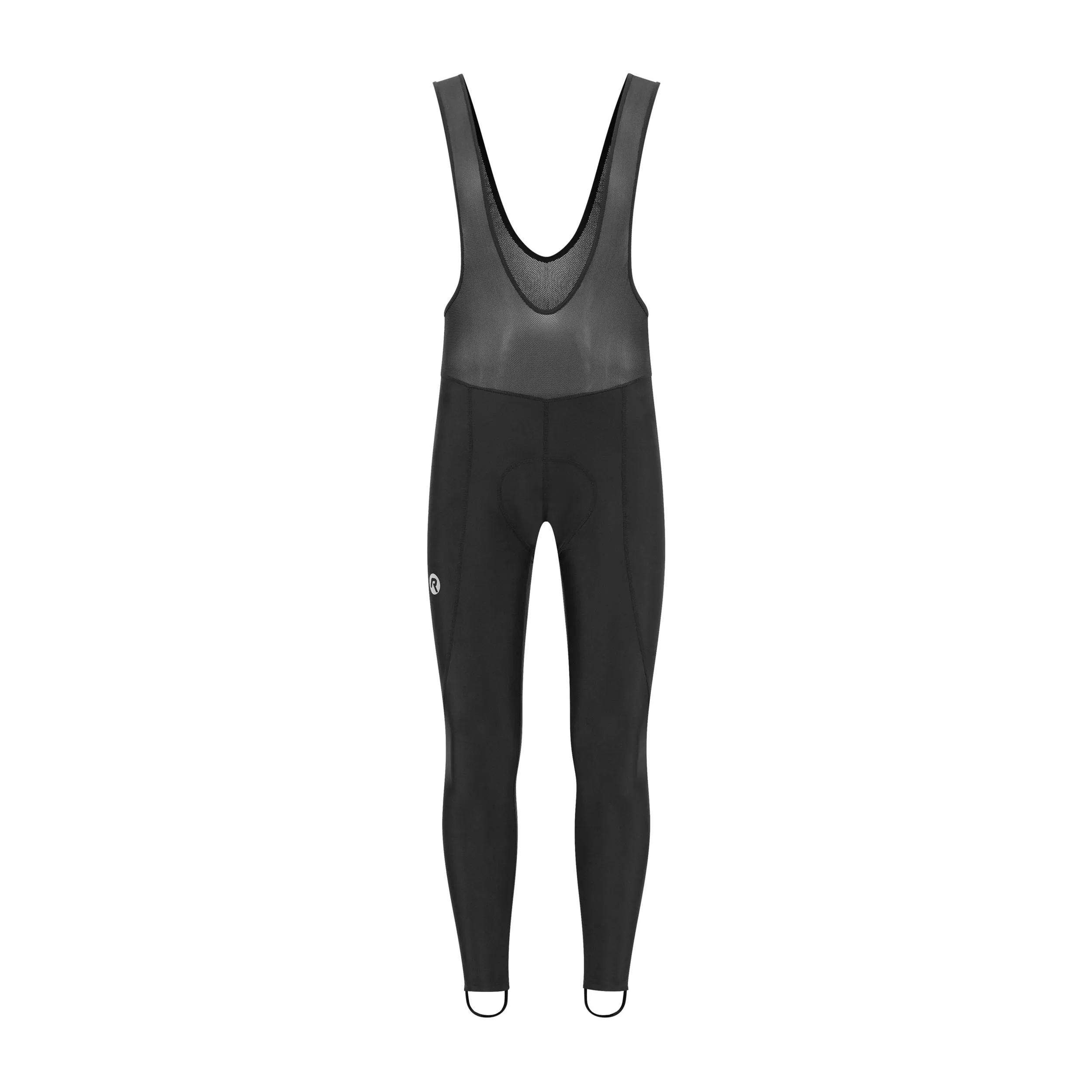 Rogelli Core  Fietsbroek Heren met bretels  Zwart
