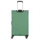 Travelite 4 wheel trolley l expandable Groen