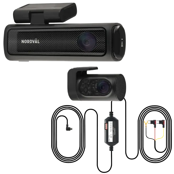 DC202-2CH Dashcam 4K 64GB + PMPC03