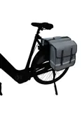 Spatwaterdichte Dubbele Fietstas 36L Reflecterend