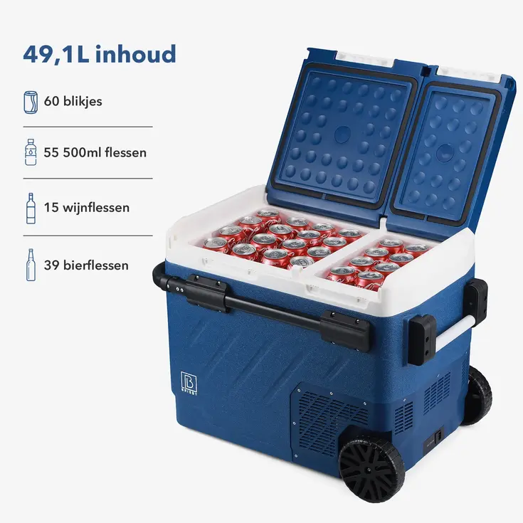 Koelbox 49.1L - Blauw