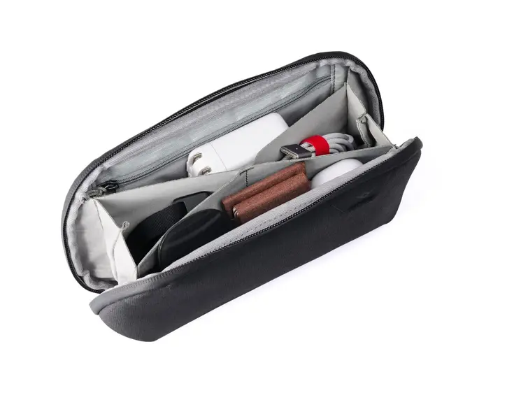 Tech Pouch Small – Charcoal