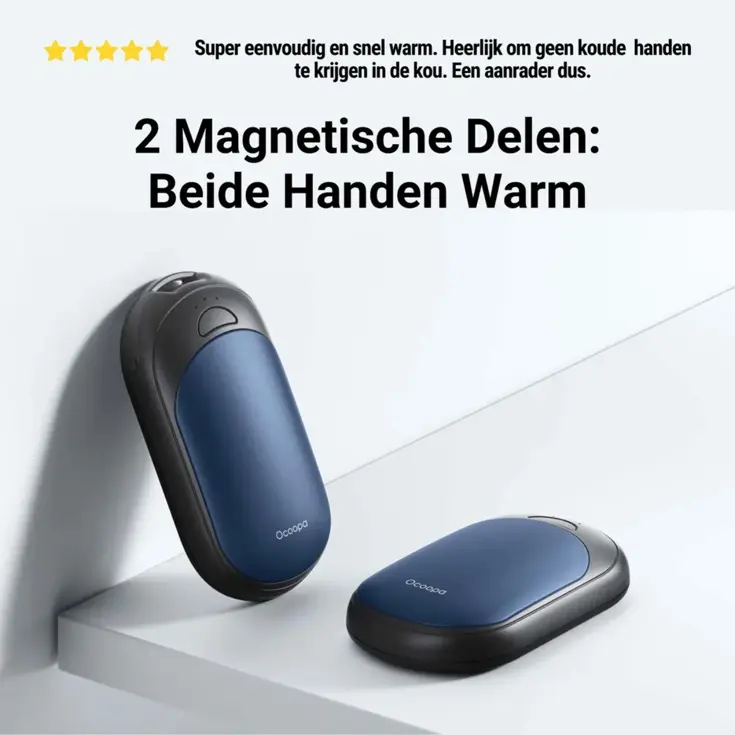 Herbruikbare Magnetische Handwarmers Oplaadbaar