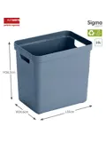 Sigma home - Opbergbox - 25L - 4-delig
