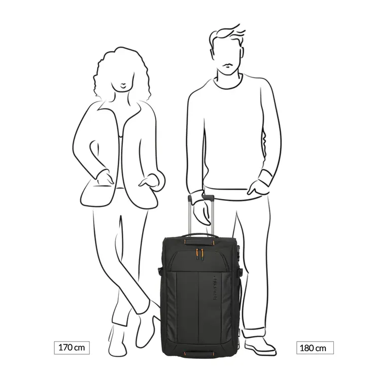 Briize Wheeled Duffle M  | 66 L