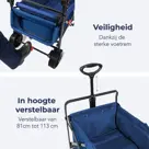 LifeGoods Bolderkar - Tot 120KG - 90L