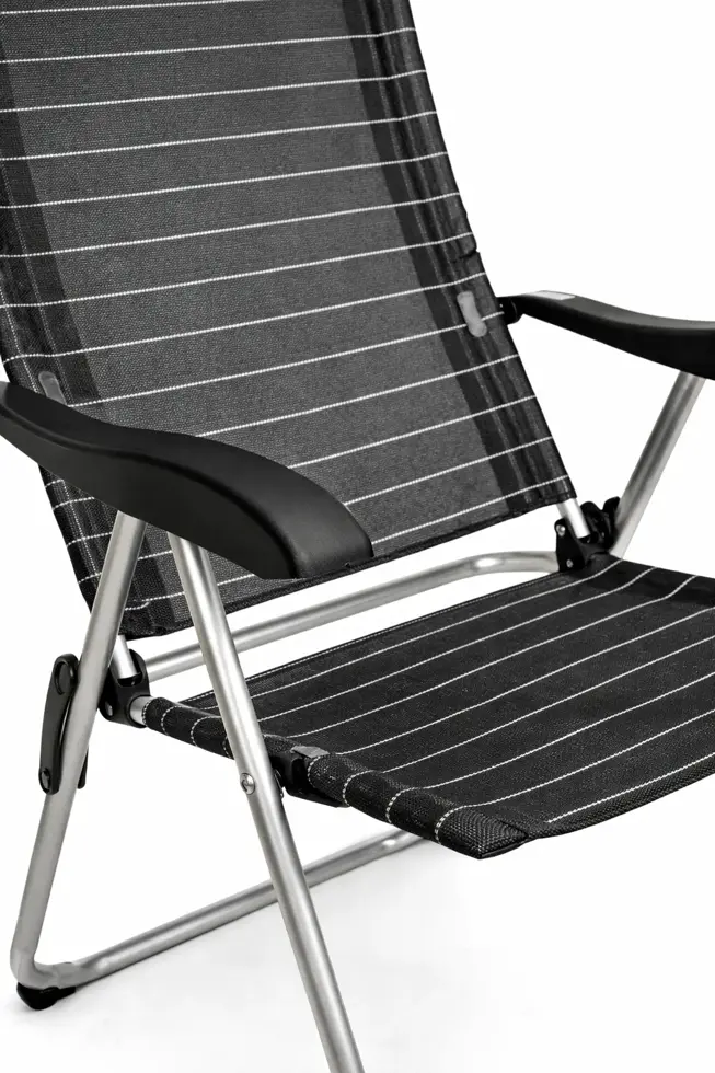 Campingstoel set 2 - inklapbaar grijs
