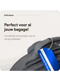 Aluminium Bagagelabel – 2 stuks – Blauw