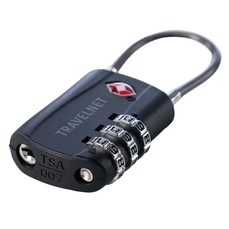 Travelnet TSA Reisslot met Cijfercode Set van 4