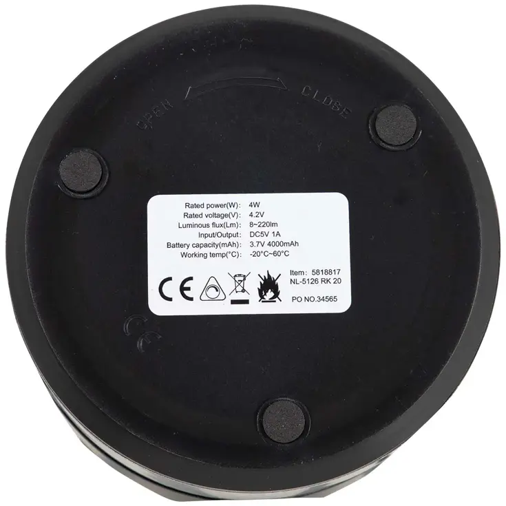 Bo-Camp Tafellantaarn Arcturus 220 Lumen