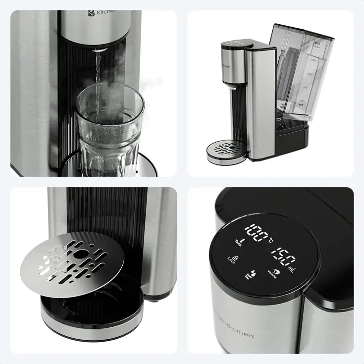 Heetwaterdispenser – 2.5L – RVS