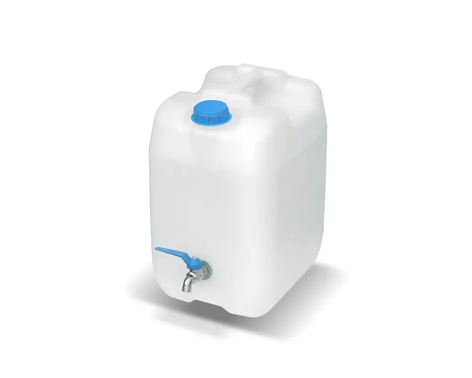 Water jerrycan 20L met metalen tapkraan