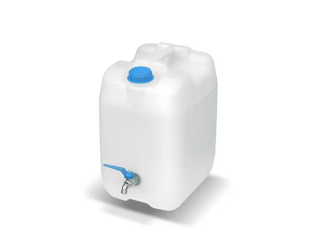 Water jerrycan 20L met metalen tapkraan