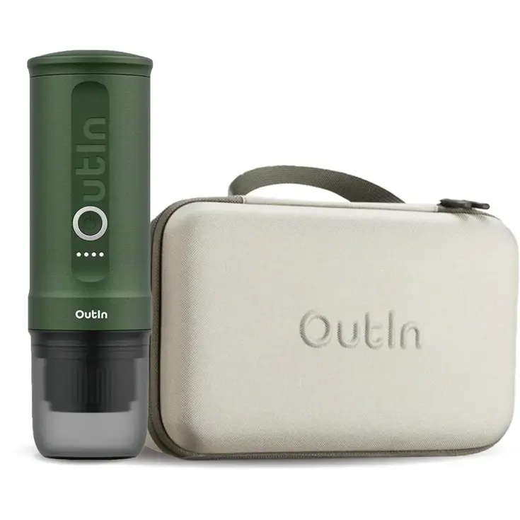 Outin Espressomachine Bundel - Groen