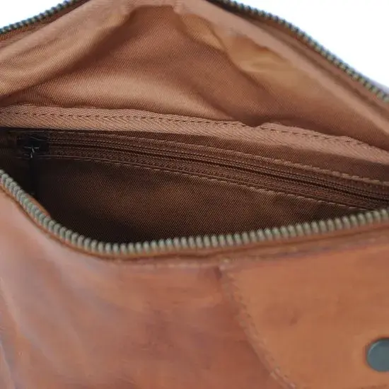 Matt - Leren heuptas - Crossbody