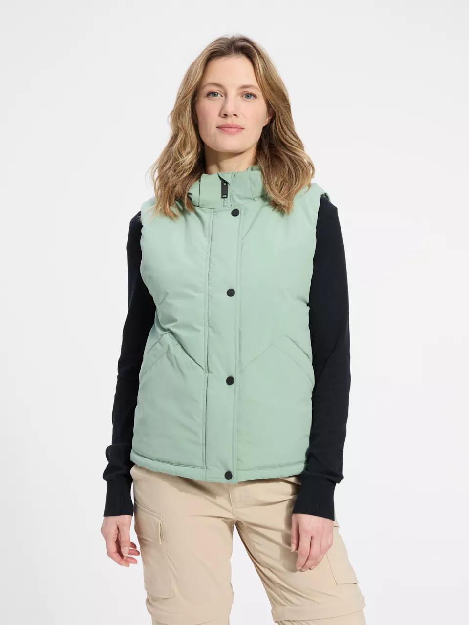 ANWB  Vannes  Bodywarmer dames  Human Nature  Groen   S main product image