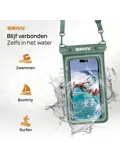 Drivv. Waterdicht Telefoonhoesje - 6.8" Groen