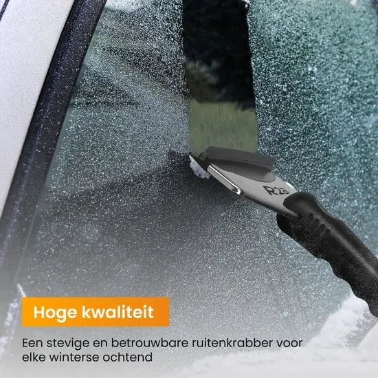 Stevige IJskrabber auto - Extra breed