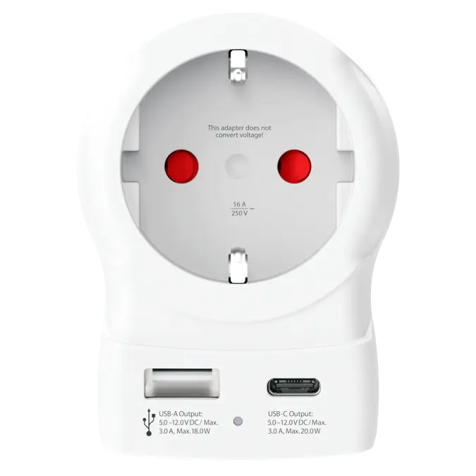 Adapter US USB-A en USB-C - ANWB 