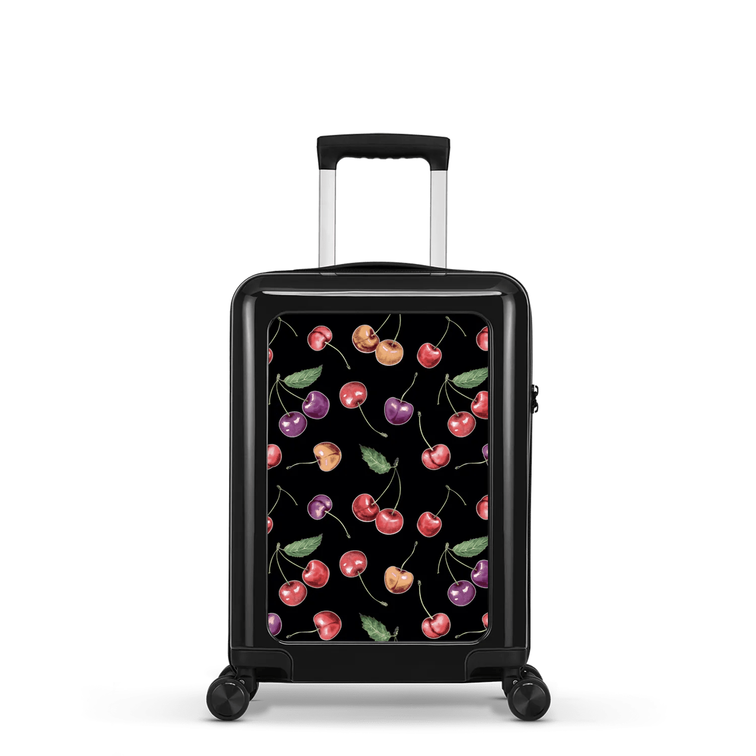 Stickercase  Cherry Carnival  Handbagage Koffer  54cm  Zwart main product image