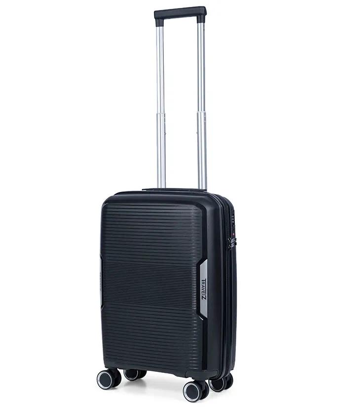 Travelz  Swinger Handbagage Koffer 55cm  Zwart