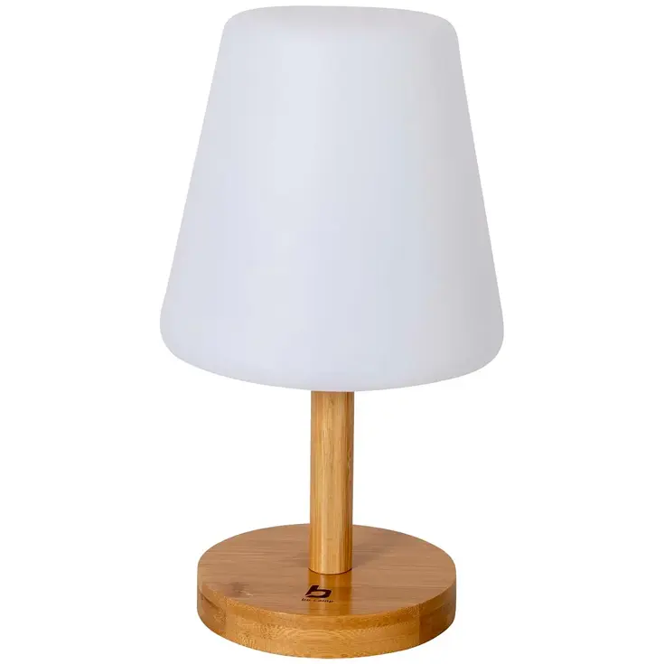Bo-Camp Tafellamp Cambridge M bamboe