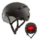 GO-OFF PILOT fietshelm met vizier NTA certif.