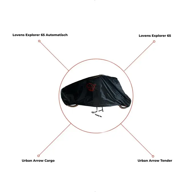CUHOC Bakfietshoes XXL - 295x110x140 cm