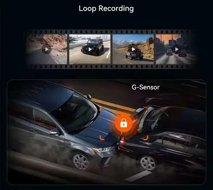 G930 4K GPS 64gb Mirror dashcam