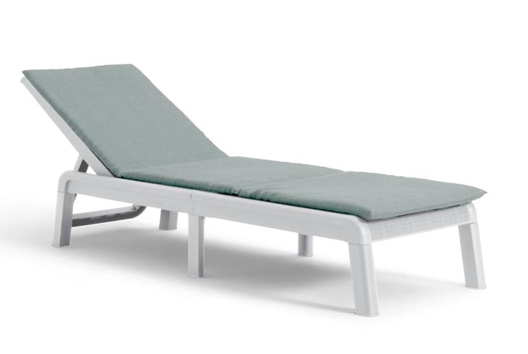 Mallorca Ligbed Wit - 187.5x58x29cm