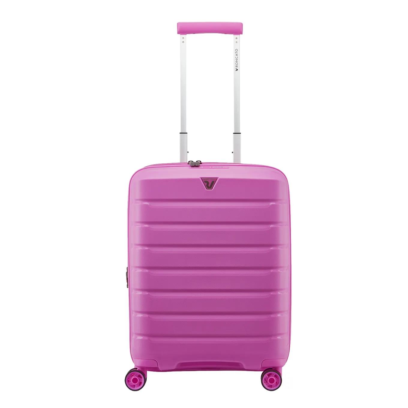 Roncato  B-Flying expandable trolley 55 Roze  Roze main product image