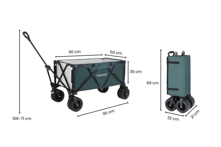 Flextail Gear Bolderkar Opvouwbaar Ezy Wagon