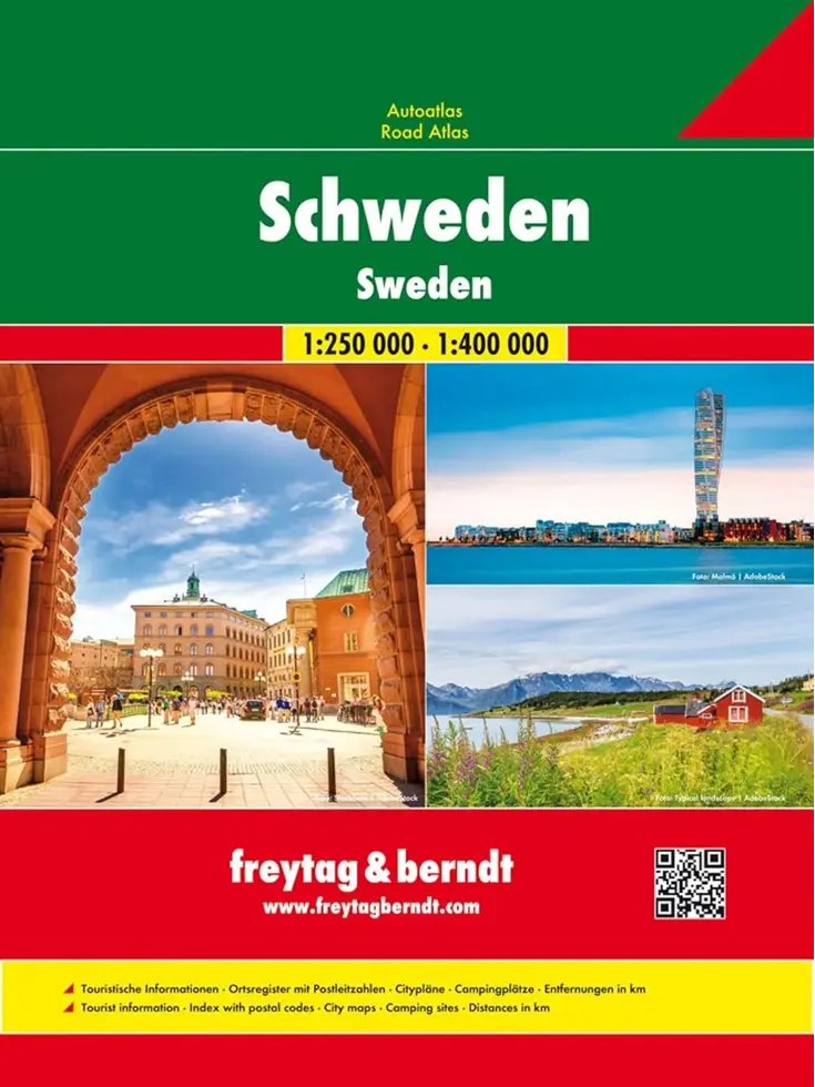 Wegenatlas Zweden
