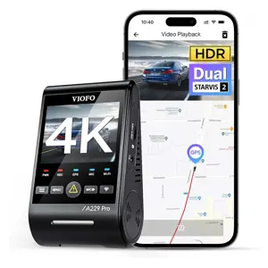 A229 Pro 1CH 4K Wifi GPS dashcam