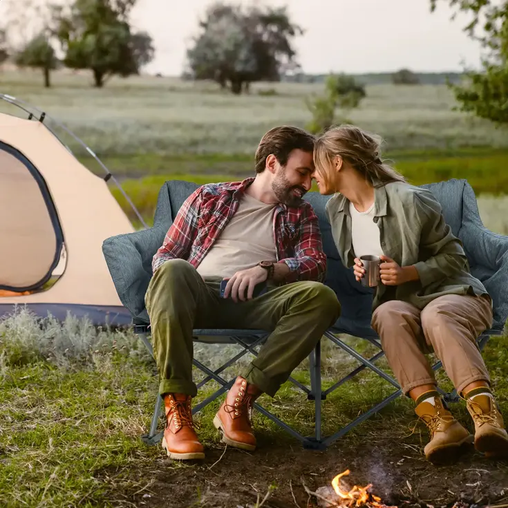 Campingstoel – 2-persoons