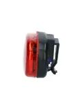 Achterlicht 3 LED met 4 functies en drukknop