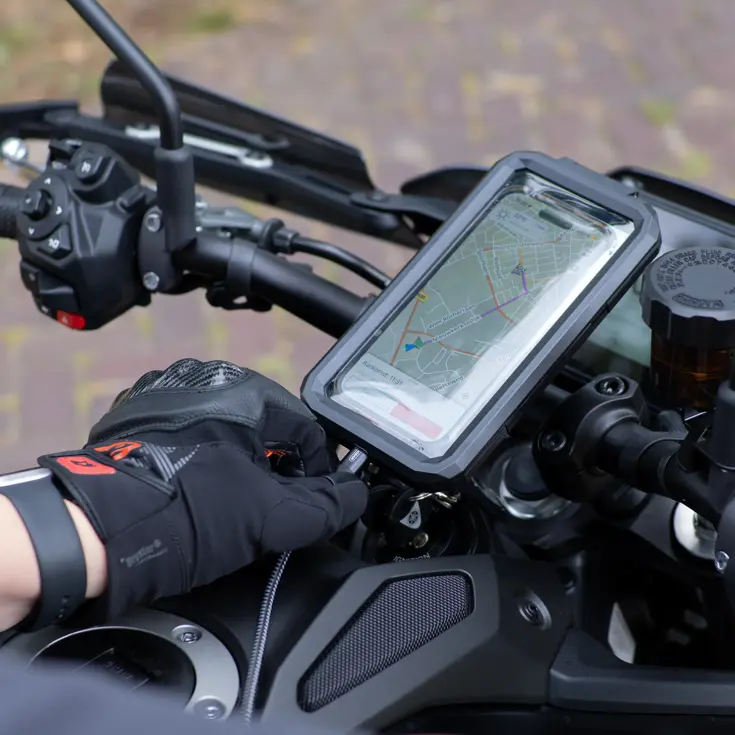 Waterdichte telefoonhouder fiets & motor - Large