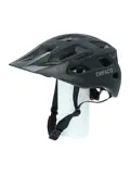 Fietshelm mat zwart, maat M 55-58 cm, lichtgewicht