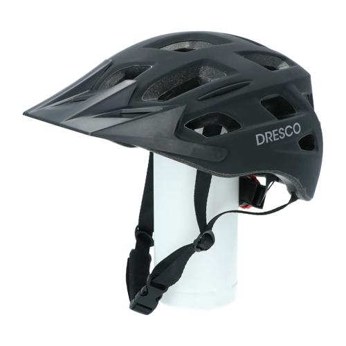 Fietshelm mat zwart, maat M 55-58 cm, lichtgewicht