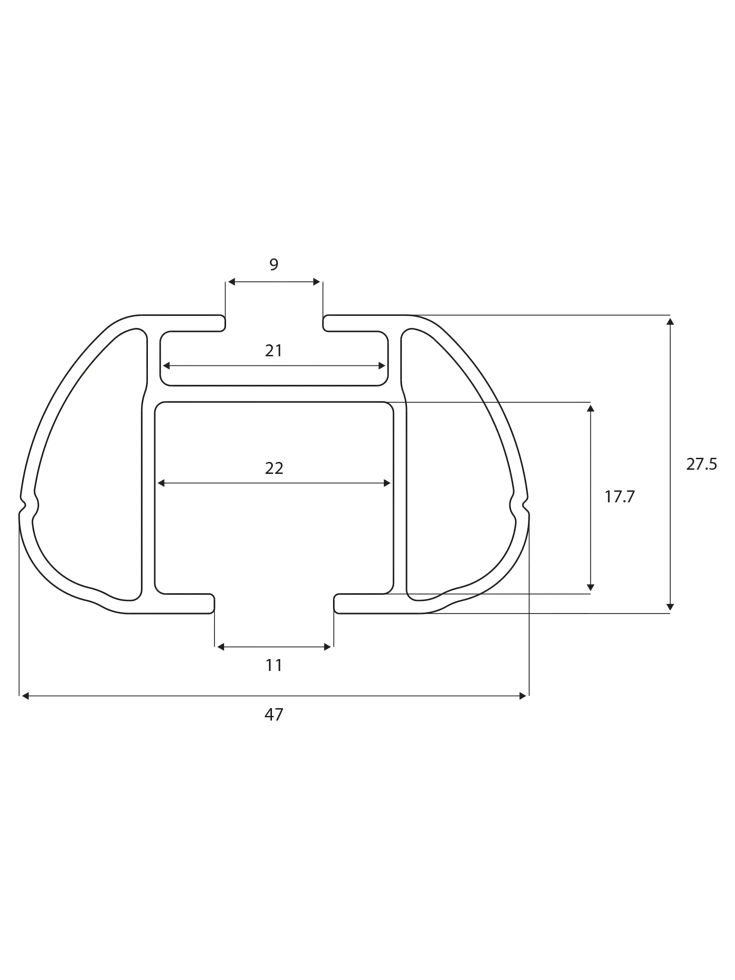Dakdragers Sherman - Mercedes Benz GLB (19>)