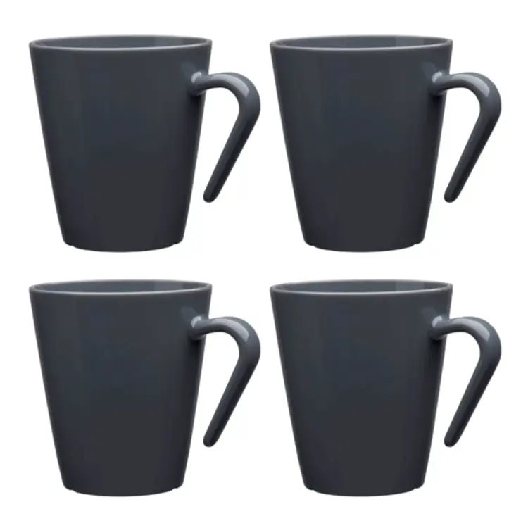 Camping Koffiebekers - 4 stuks – onbreekbaar