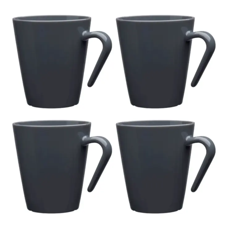 Camping Koffiebekers - 4 stuks – onbreekbaar